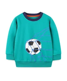 SAPS Goal Graphic Sweatshirt - Blue