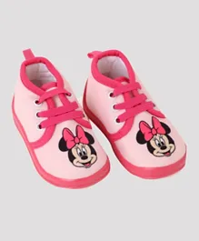 Minnie Mouse Lace Up Shoes - Pink