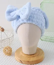 Classic and Soft Hair Drying Cap- Blue