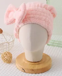 Classic and Soft Hair Drying Cap- Pink