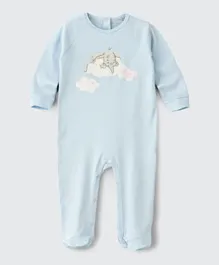 Disney Dumbo Sleepsuit - Light Blue