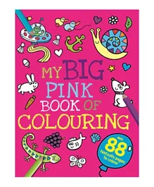 My Big Pink Book of Colouring - English