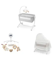 Cam Cullami Bundle with Net and Toys- Light Grey