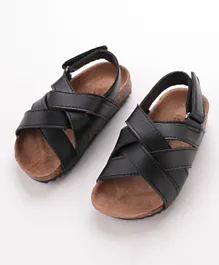 Kookie Kids Casual Sandals - Black