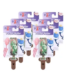 Pixie - Pacifier Holder Army Print (Pack of 6)