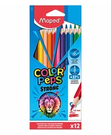 Maped Color Pencils Strong Multicolor - Pack of 12