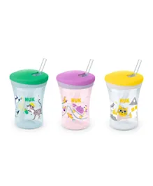 NUK Action Cup Pack of 1 (Assorted Colors) - 230ml