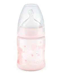 NUK Natural Sense Plastic Baby Bottle With Teat Rose - 150 ml