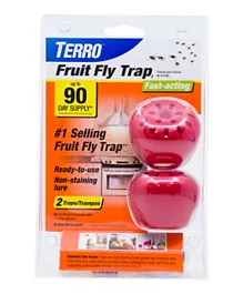 Terro Fruit Fly Traps - 2 Pc