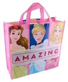 Disney Princess Tote Bag Grocery Eco Friendly Bags Reusable Foldable Shopping Bag - Pink