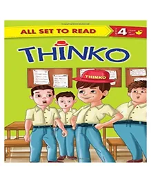 Om Kidz All Set To Read Thinko - Educational Story Book for Ages 4-8, 32 Pages Paperback