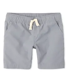 The Children's Place Solid Stretch Shorts - Grey