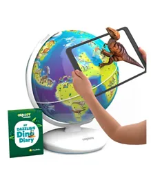 PlayShifu Orboot Dinos - 50 Dinosaurs, 500 Facts, Prehistoric Globe, Educational Toy for Kids