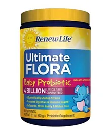 Renew Life Ultimate Flora Baby Probiotic 4 Billion CFU - 60g