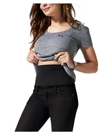 Mums & Bumps Blanqi Postpartum Support Skinny Jeans - Black Wash