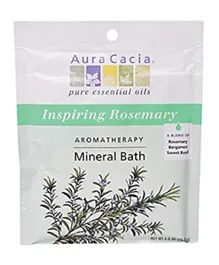 AURA CACIA Inspiring Rosemary Mineral Bath - 70.9g
