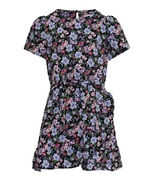 أونلي كيدز فستان سولفيج بنقشة الزهور - متعدد الألوان