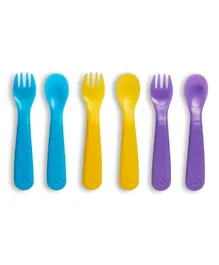 Munchkin Color Changing Forks And Spoons - 6 Pieces