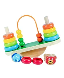A Cool Toy Wooden Balance Stacker - 13 Pieces