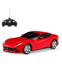 Rastar 1:18 Scale R/C Ferrari F12 Remote Control Car Original Licensed RTR Pack of 1 - (Assorted Colors)