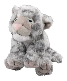 Deluxe Base Eco Buddiez Small Soft Toy Snow Leopard - 15 cm
