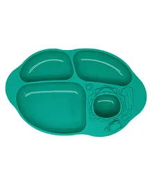 Marcus and Marcus Yummy Dips Suction Divided Plate - Ollie