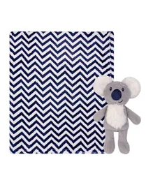 Hudson Baby Plush Blanket and Toy Koala