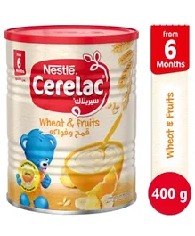 Cerelac Wheat and Fruit with Milk Infant Cereal - 400g