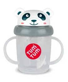 Tum Tum Tippy Up Sippy Cup Series 3 With Weighted Straw Panda - 200 mL