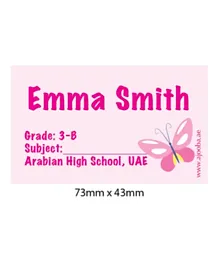 Ajooba Personalised Book Labels Ref 321 - Pack Of 30