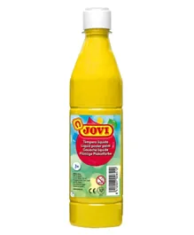 Jovi Liquid Poster Paint Bottle Yellow - 500ml
