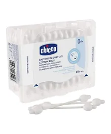 Chicco Cotton Buds Safe Hygiene with Eardrum Protection - Pack of 60