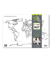 Funny Mat - Mute World Map