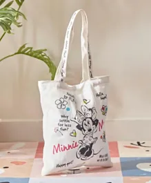 HomeBox Disney Minnie Mouse Print Cotton Canvas Shopping Bag