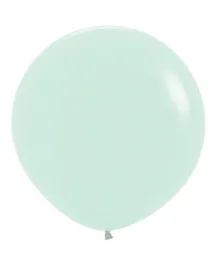 بالونات لاتكس دائرية من سيمبيرتكس مطفي اللون أخضر - عبوة من 2