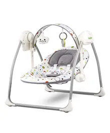 Baybee Elora 2 Automatic Electric Baby Swing Cradle - Grey