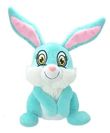 Wild Planet Cute Friends Plush Toy Sugar The Rabbit - Blue