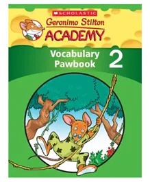 Scholastic Geronimo Stilton Academy Vocabulary Pawbook Level 2 Paperback - 64 Pages