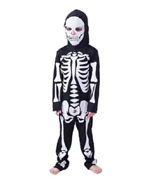 Highland Skeleton Halloween Costume - Black