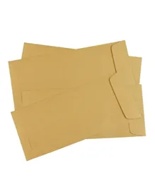 SADAF Plain Manila Brown Envelopes - 50 Pieces