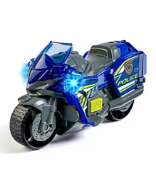 Dickie Police Motorbike Blue - 15cm