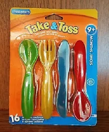 The First Year Tick & Toss Toddler Cutlery -Set of 16