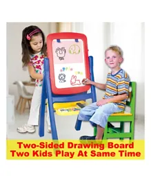 TTC Kids Easel 4-In-1 Double Sided Drawing Board