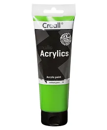 Creall Acrylic Paint Studio Tube  Brilliant Green - 250 ml