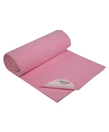 Quick Dry Mattress Protector Medium - Pink