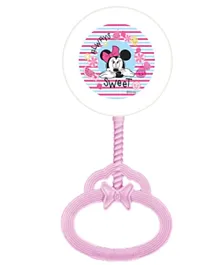Disney Minnie Mouse Baby Rattle Toy - Pink