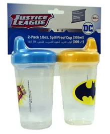 DC Comics Batman & Superman Baby Sippy Cup Pack of 2 - 300 ml