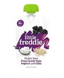 Little Freddie Prune Greek Style Yoghurt with Oats - 100g