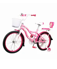 Mogoo Princess Kids Bicycle 20 Inch - Light Pink