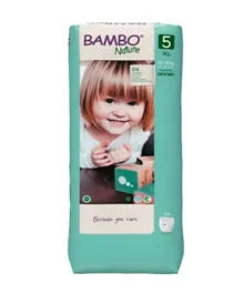 Bambo Nature Eco-Friendly Pants Diapers Size 5 XL - 38 Pants